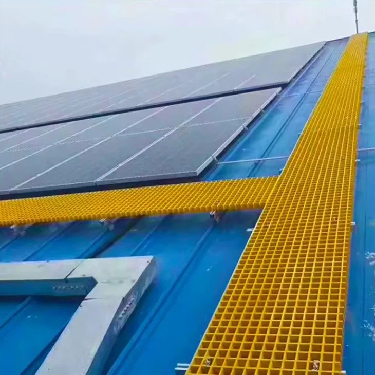 fiberglass grating solar panel